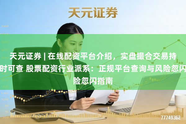 天元证券 | 在线配资平台介绍，实盘撮合交易持仓实时可查 股票配资行业派系：正规平台查询与风险忽闪指南