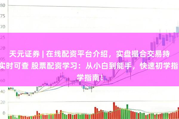 天元证券 | 在线配资平台介绍，实盘撮合交易持仓实时可查 股票配资学习：从小白到能手，快速初学指南！